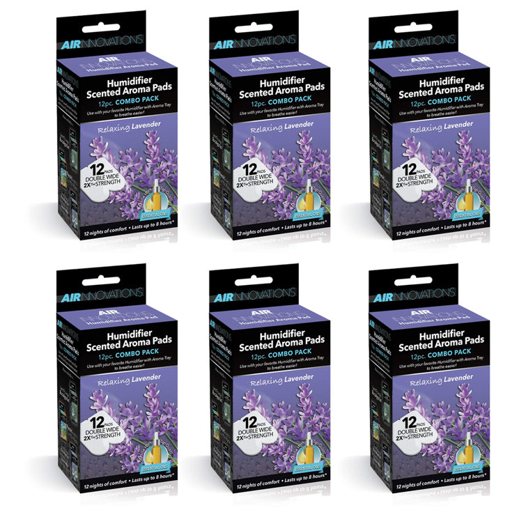 Air Innovations 72 Pieces Essential Oil Humidifier Aromatherapy Refills